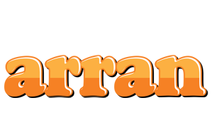 Arran orange logo