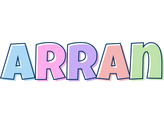 Arran pastel logo