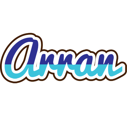 Arran raining logo