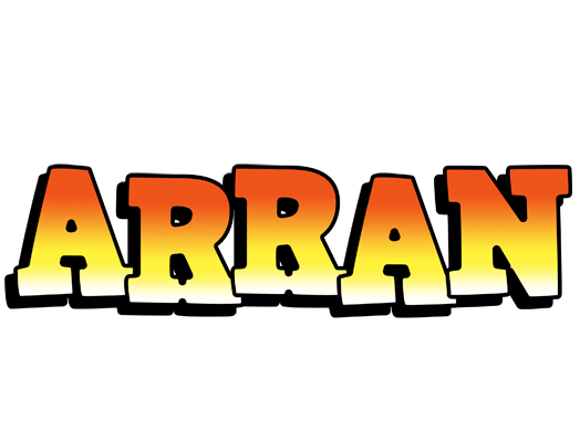Arran sunset logo