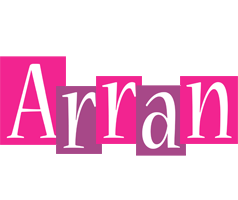 Arran whine logo