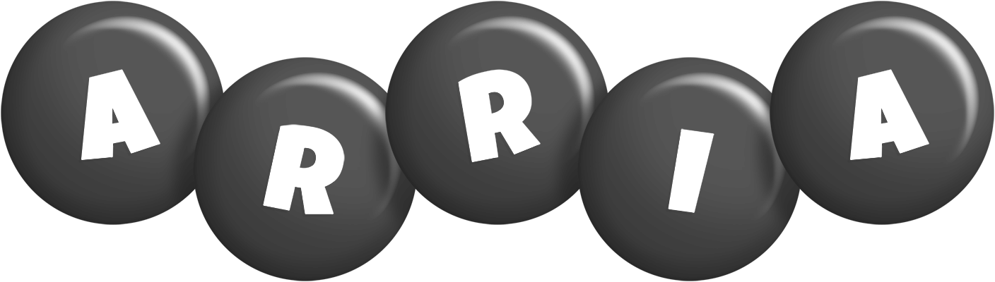 Arria candy-black logo