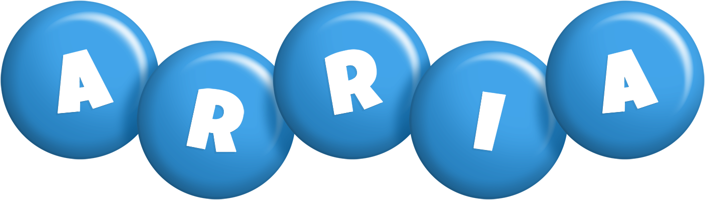 Arria candy-blue logo