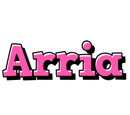 Arria girlish logo