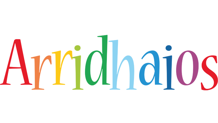 Arridhaios birthday logo