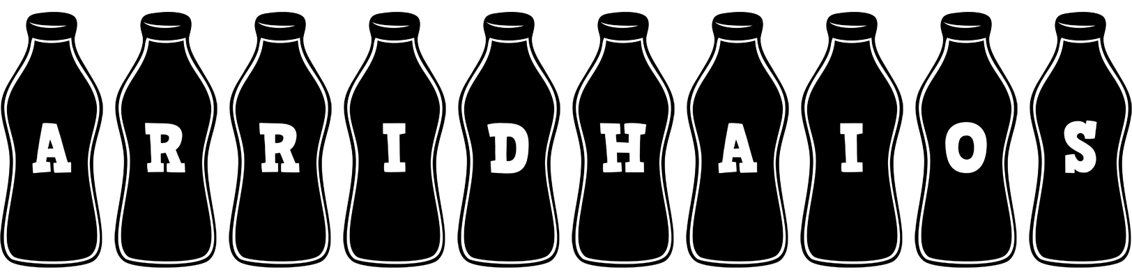Arridhaios bottle logo