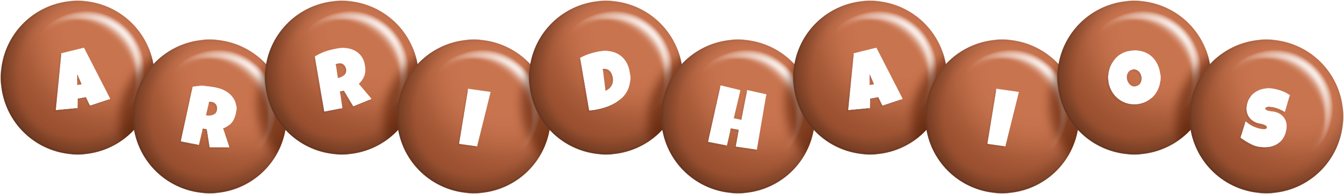 Arridhaios candy-brown logo