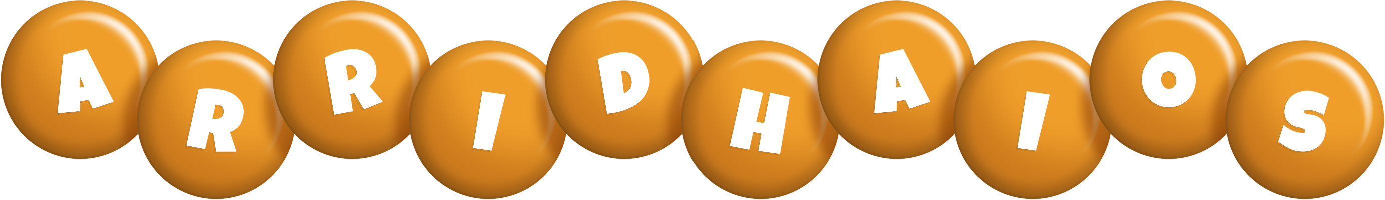 Arridhaios candy-orange logo
