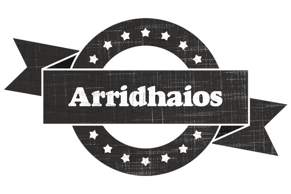 Arridhaios grunge logo