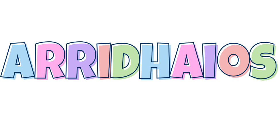Arridhaios pastel logo
