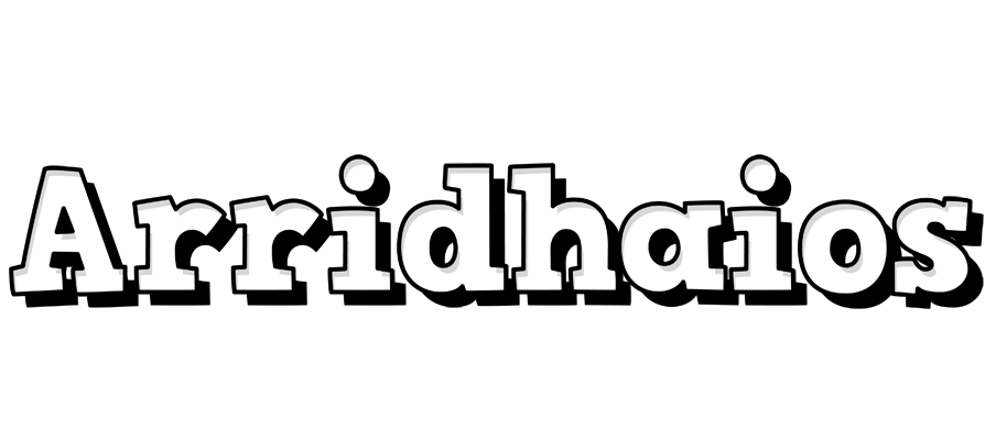 Arridhaios snowing logo