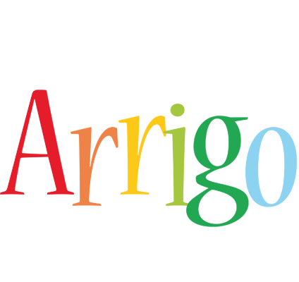 Arrigo birthday logo