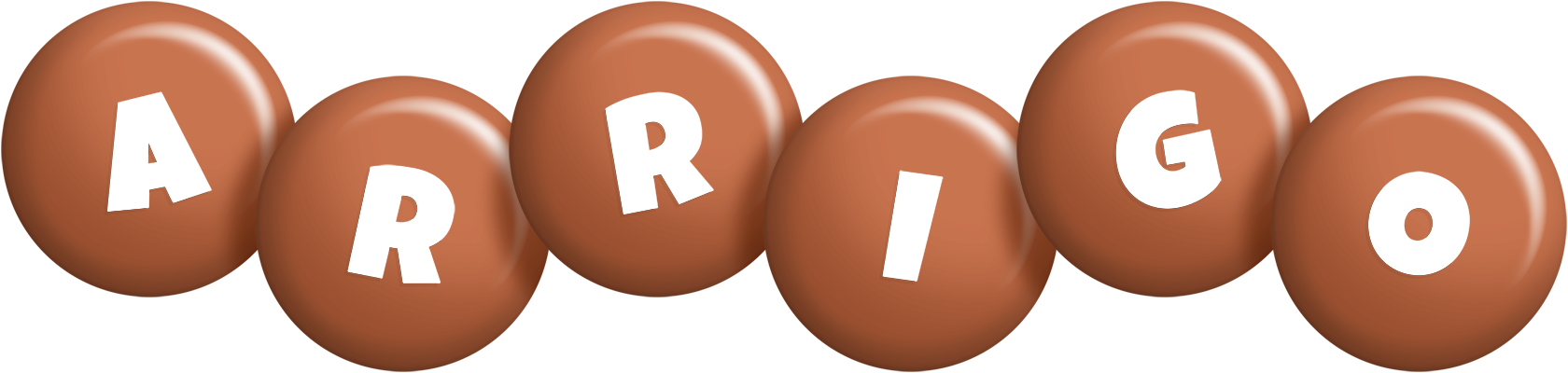 Arrigo candy-brown logo