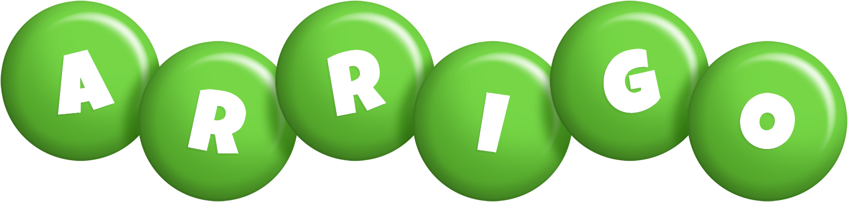 Arrigo candy-green logo