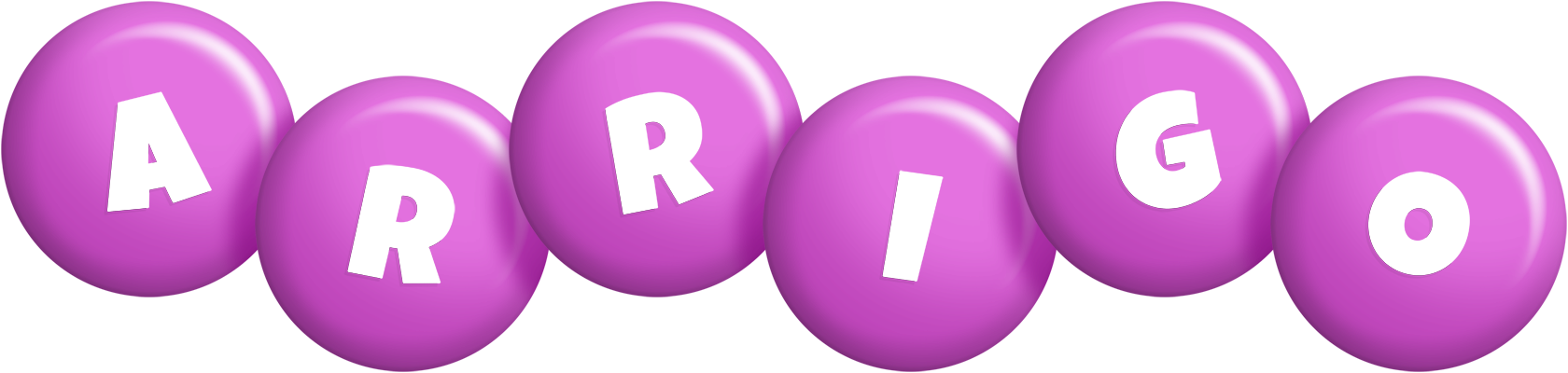 Arrigo candy-purple logo