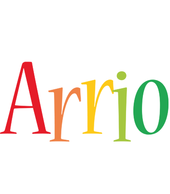 Arrio birthday logo