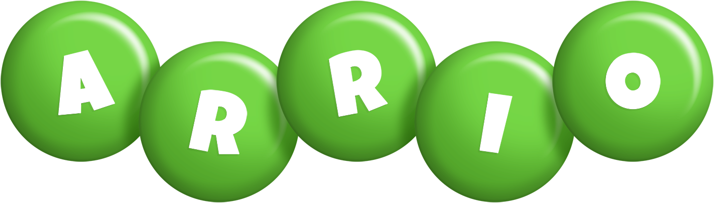 Arrio candy-green logo