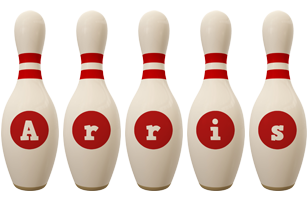 Arris bowling-pin logo