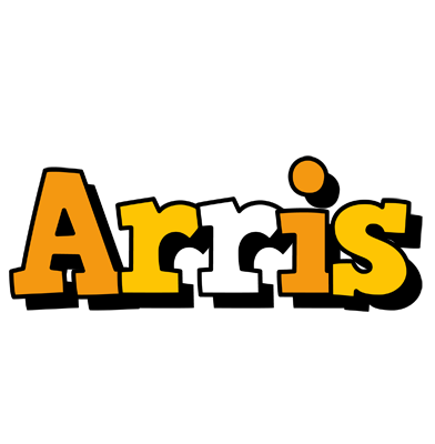 Arris cartoon logo