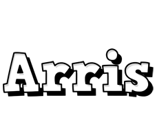 Arris snowing logo