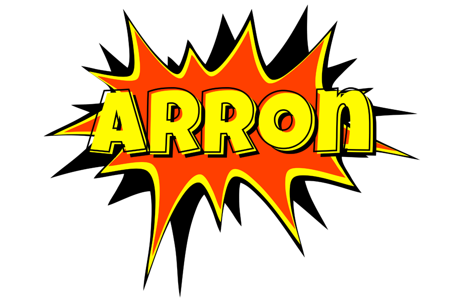 Arron bazinga logo