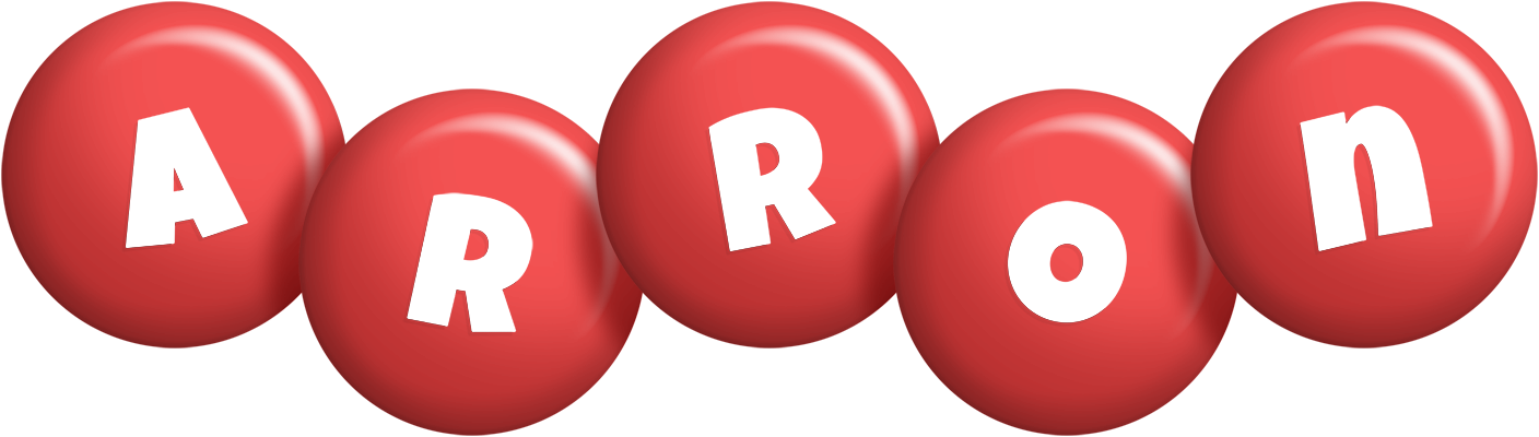 Arron candy-red logo