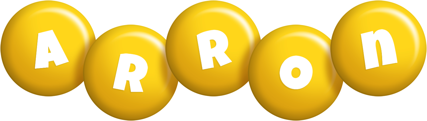 Arron candy-yellow logo
