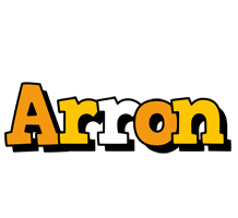 Arron cartoon logo