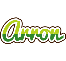 Arron golfing logo