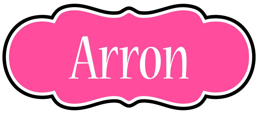 Arron invitation logo