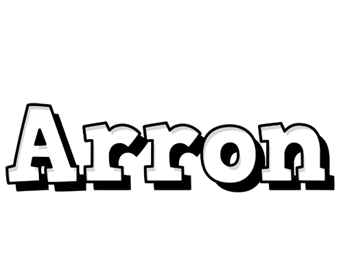 Arron snowing logo