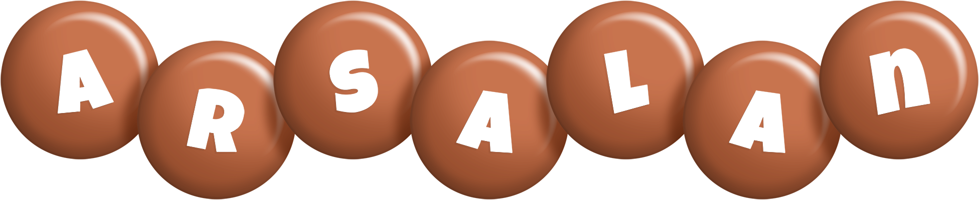 Arsalan candy-brown logo