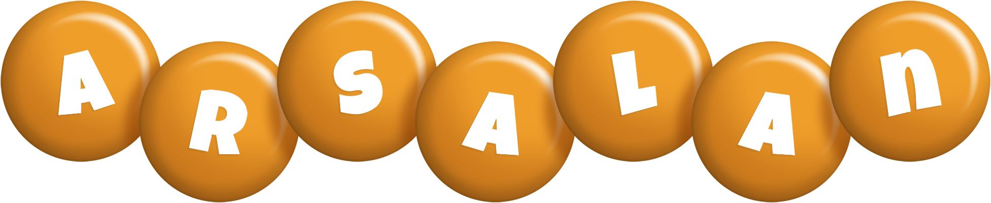 Arsalan candy-orange logo