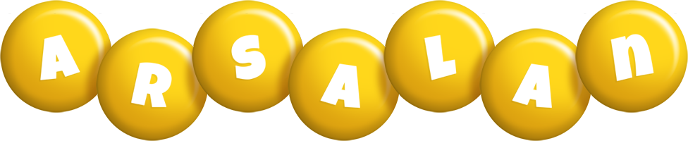 Arsalan candy-yellow logo