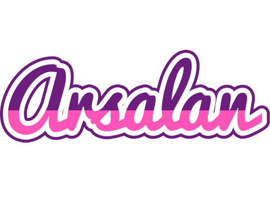 Arsalan cheerful logo