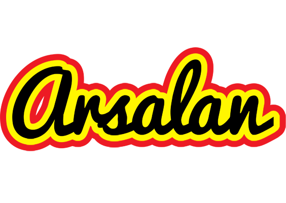 Arsalan flaming logo