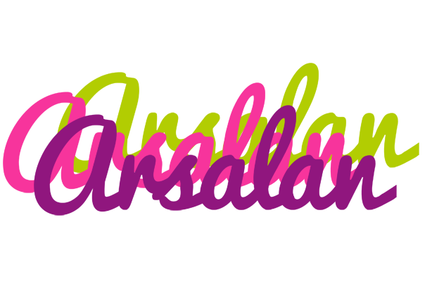 Arsalan flowers logo