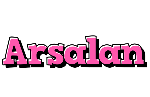 Arsalan girlish logo