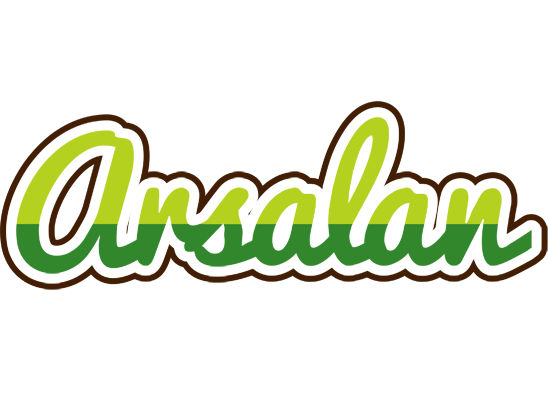Arsalan golfing logo