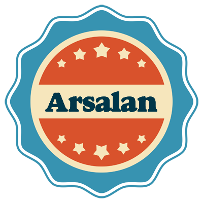 Arsalan labels logo