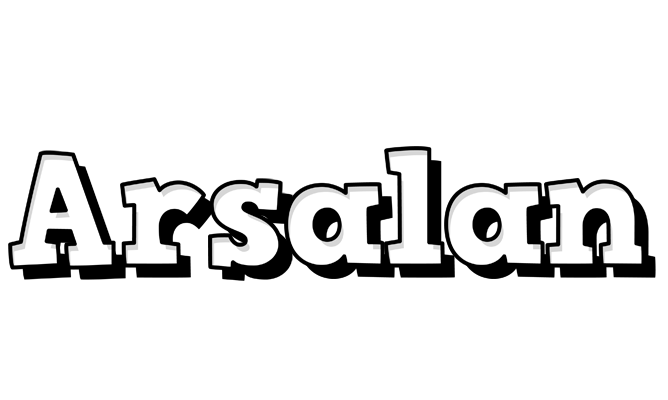 Arsalan snowing logo