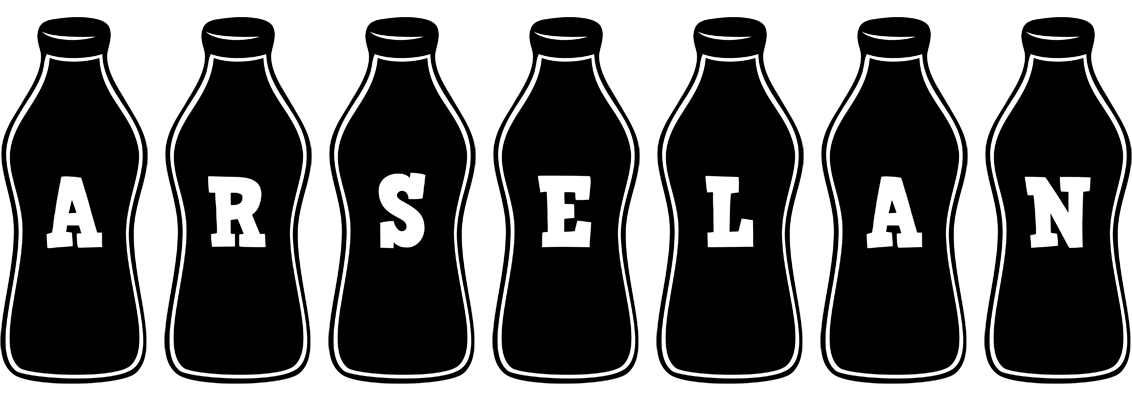 Arselan bottle logo