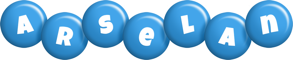 Arselan candy-blue logo