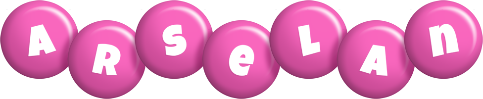 Arselan candy-pink logo