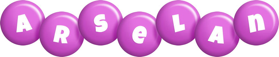 Arselan candy-purple logo