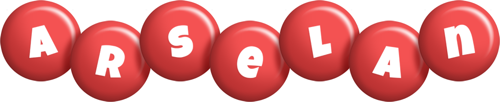 Arselan candy-red logo