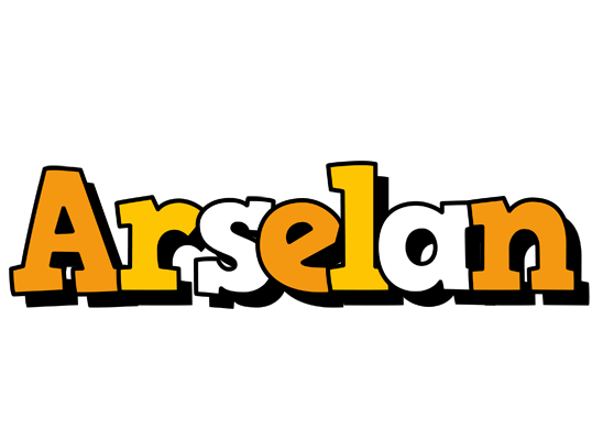 Arselan cartoon logo