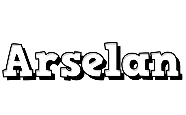 Arselan snowing logo