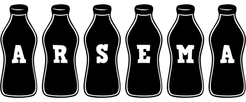 Arsema bottle logo