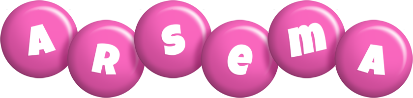 Arsema candy-pink logo